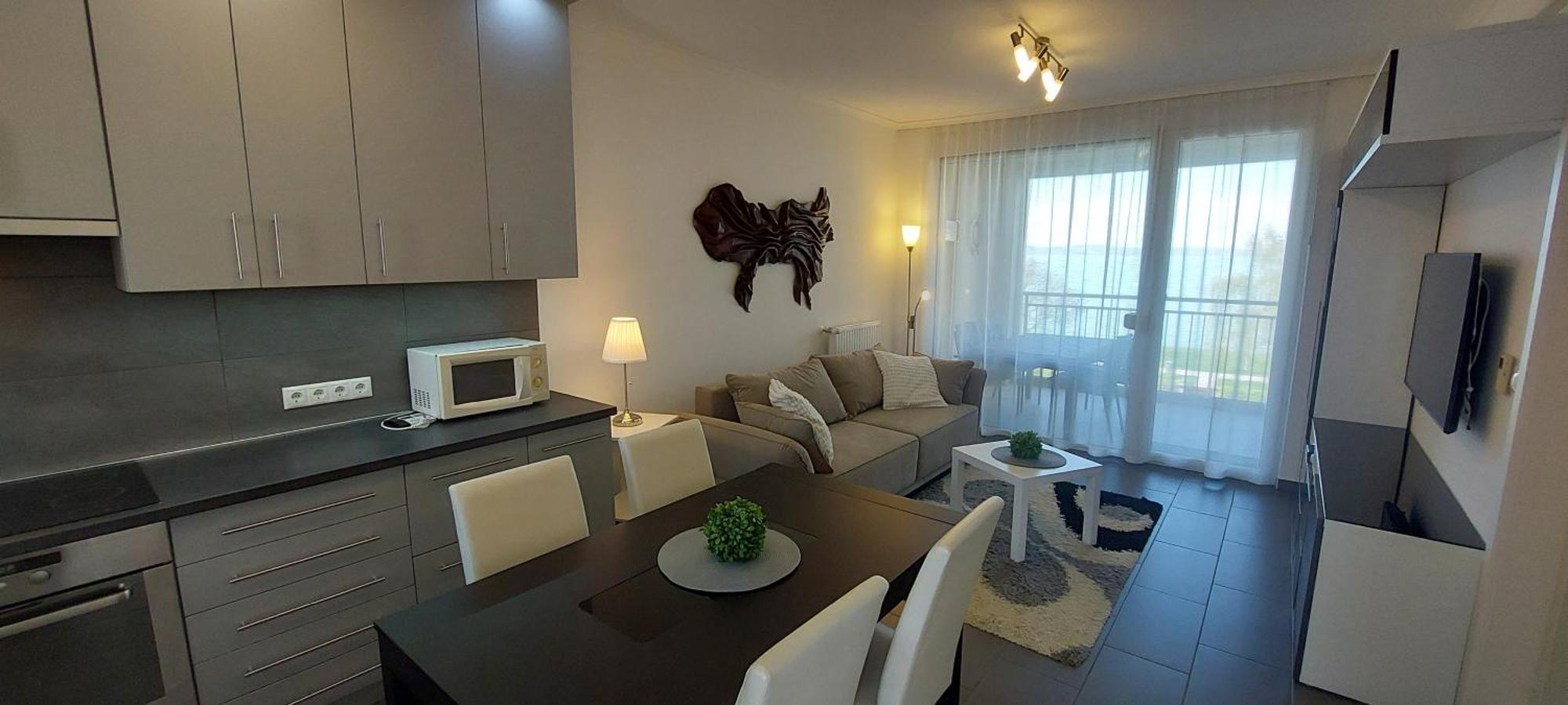 Viktoria Beach Apartman Gold 2. Siofok Exterior photo